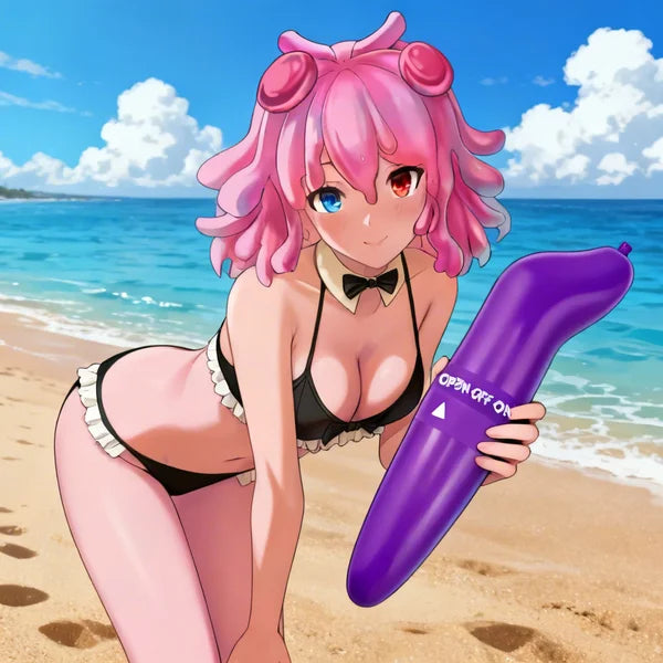 Velvate Vibe DOLPHIN Magic Wand Vibrating Massager Mini Size Battery Operated women